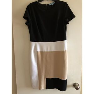Antonio Melani Color block Work Dress